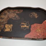 Japan - Antique lacquered wooden top