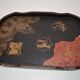 Japan - Antique lacquered wooden top