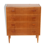 Teak chest of drawers, Sweden, 1960