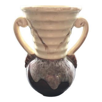 Two-tone art deco vase