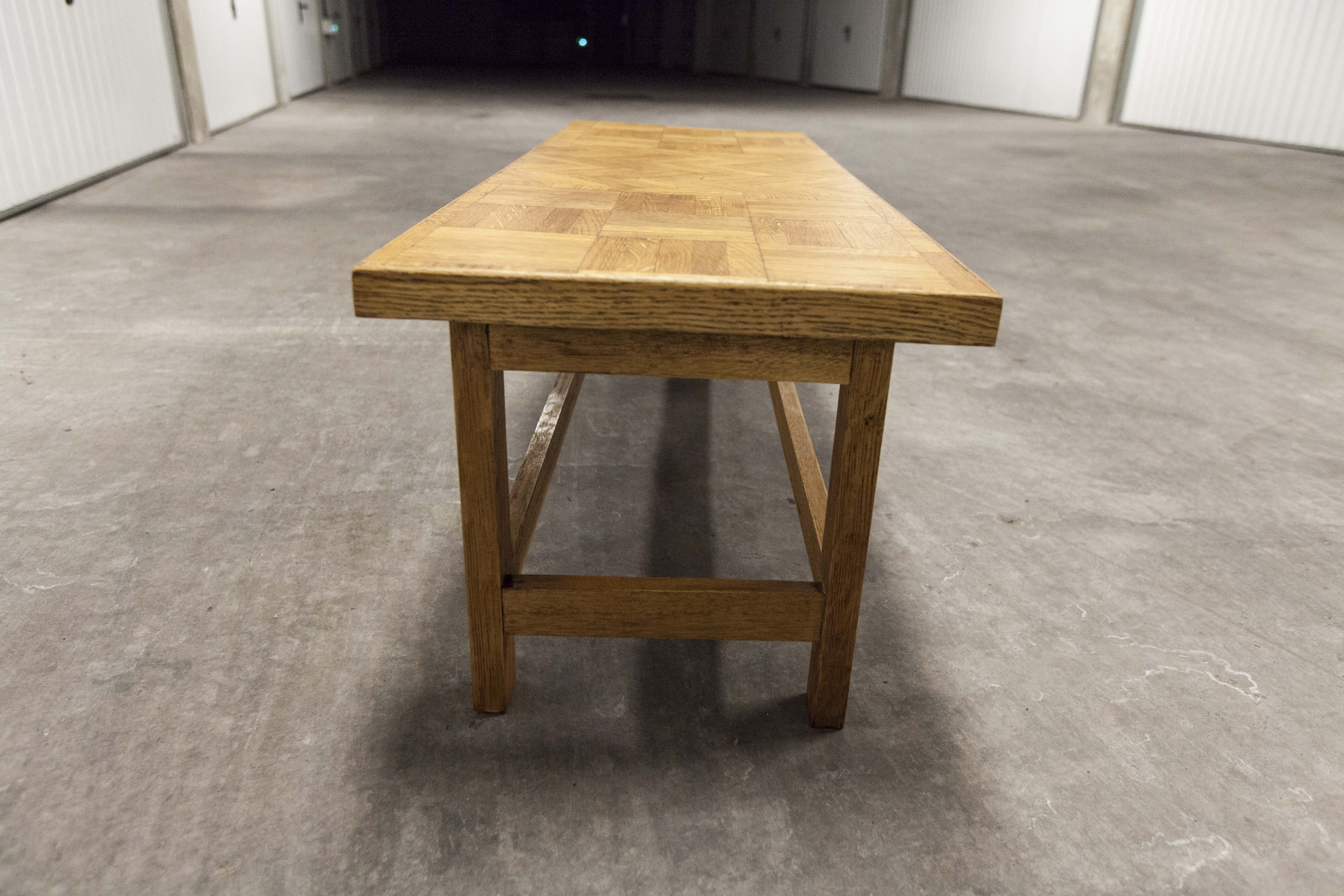 1960 handcrafted bench