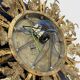Gold-Plated Metal & Murano Crystal Flowers Flush Mount from Banci Firenze