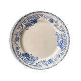 Assiette plate Boch Frères Keramis modèle Sorbier