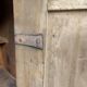 Antique 2-door walnut wardrobe, 17th century