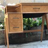 Vintage desk feet compass