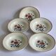 5 prairial digoin soup plates - dark foliage