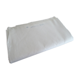 Flat sheet "blue flower" linen mixed-race canvas 300 x 180 - New