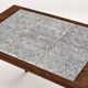 Rosewood nesting tables with ceramic tiles, Denmark, 1960s, set of 3