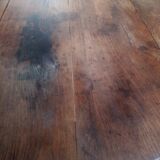 Round table with flap