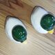 Vintage barbotine ducks
