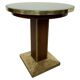 Jugendstil coffee table with hammered decoration.