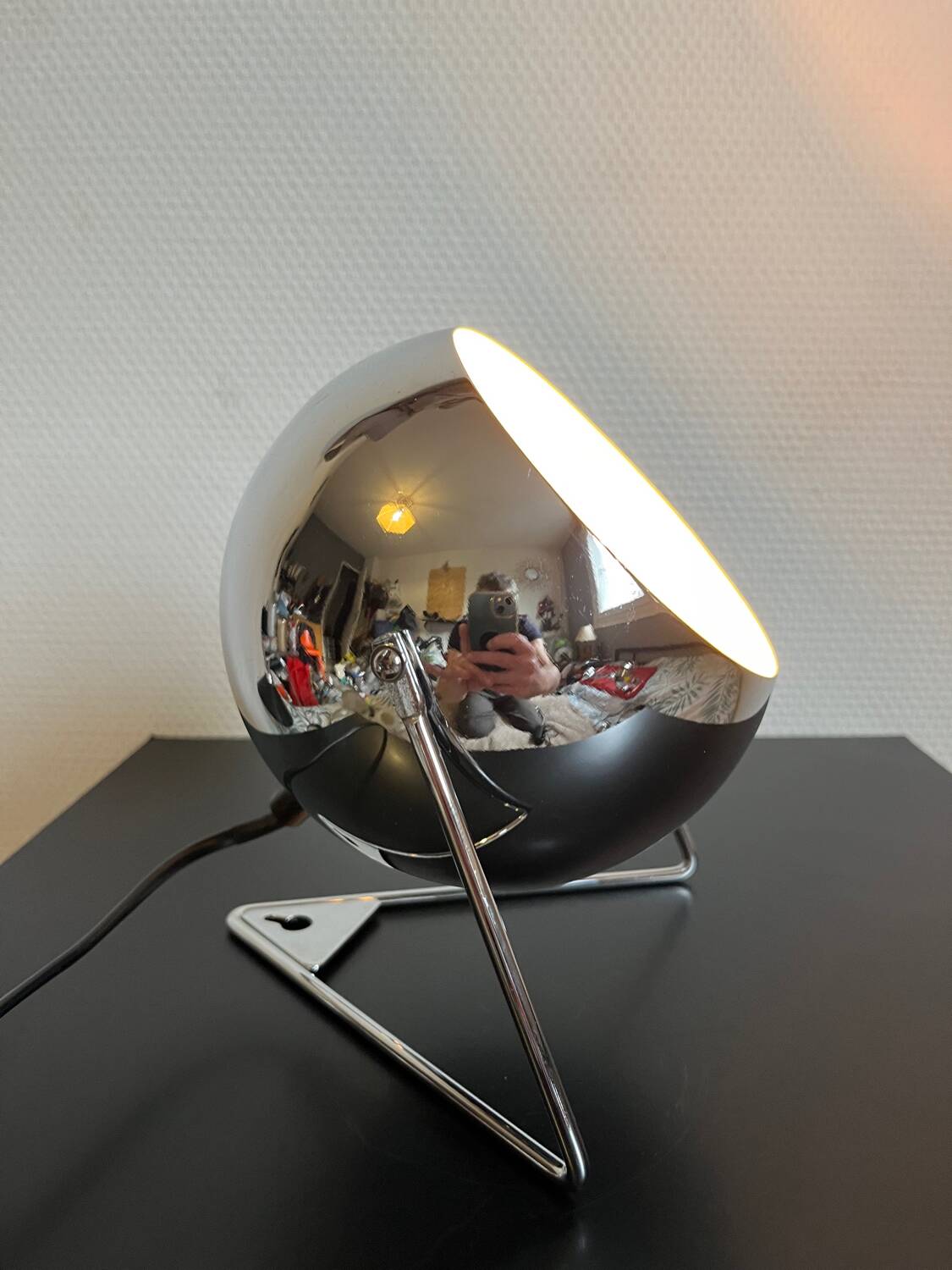 Globe métal inclinable eyeball