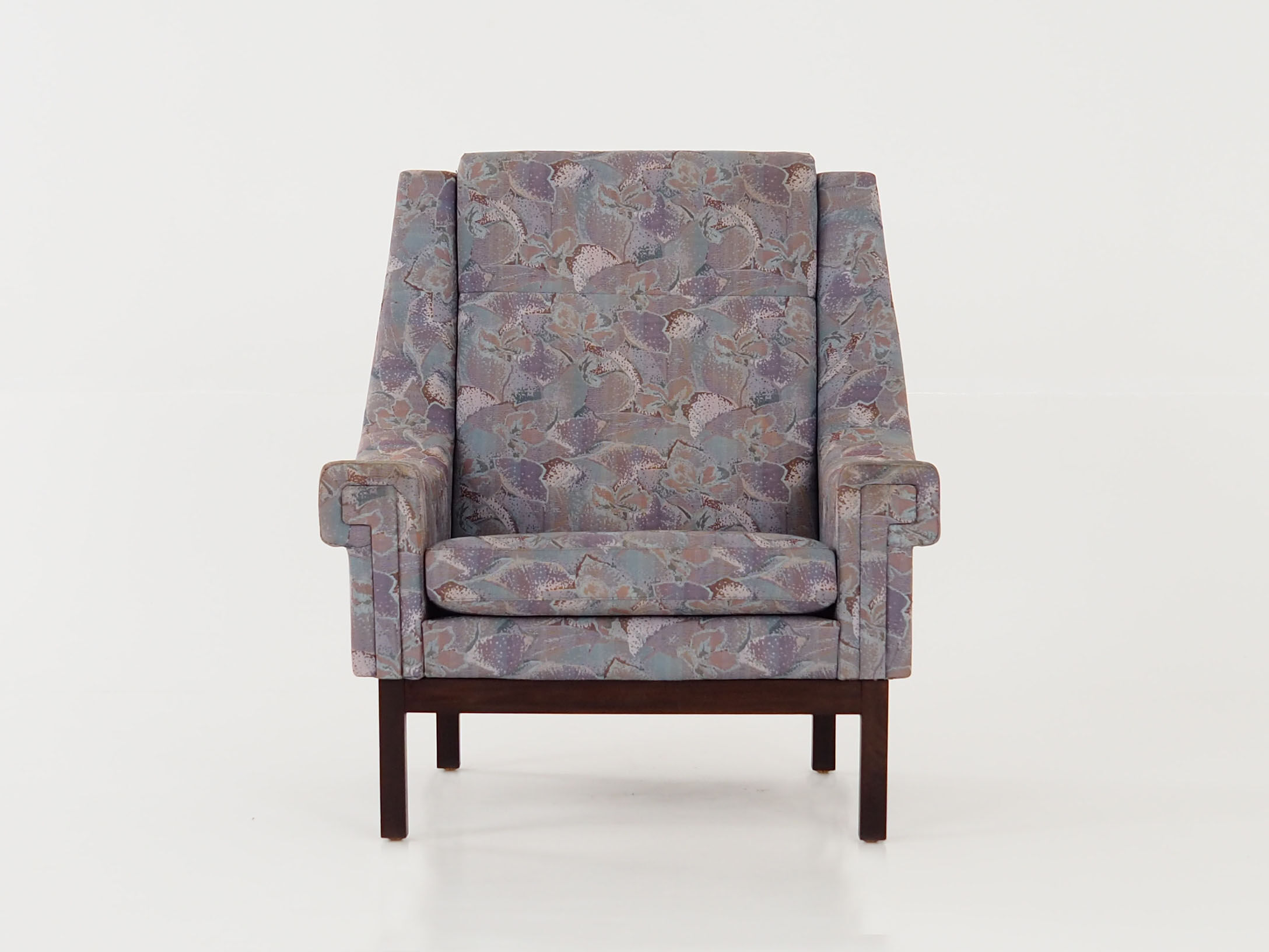Armchair with beech legs, design 1970s