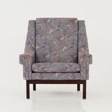 Armchair with beech legs, design 1970s