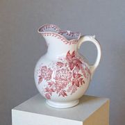 Large 19th-century earthenware vase signed Maestricht, Spring collection.