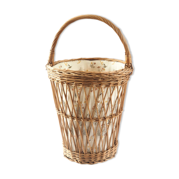 Corbeille panier en rotin