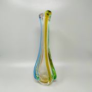 1960s Gorgeous Murano Vase By Flavio Poli. Made in Italy