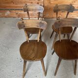 Vintage wooden chairs 60's