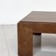 "Bastiano" wooden coffee table by Tobia & Afra Scarpa for Gavina 60's