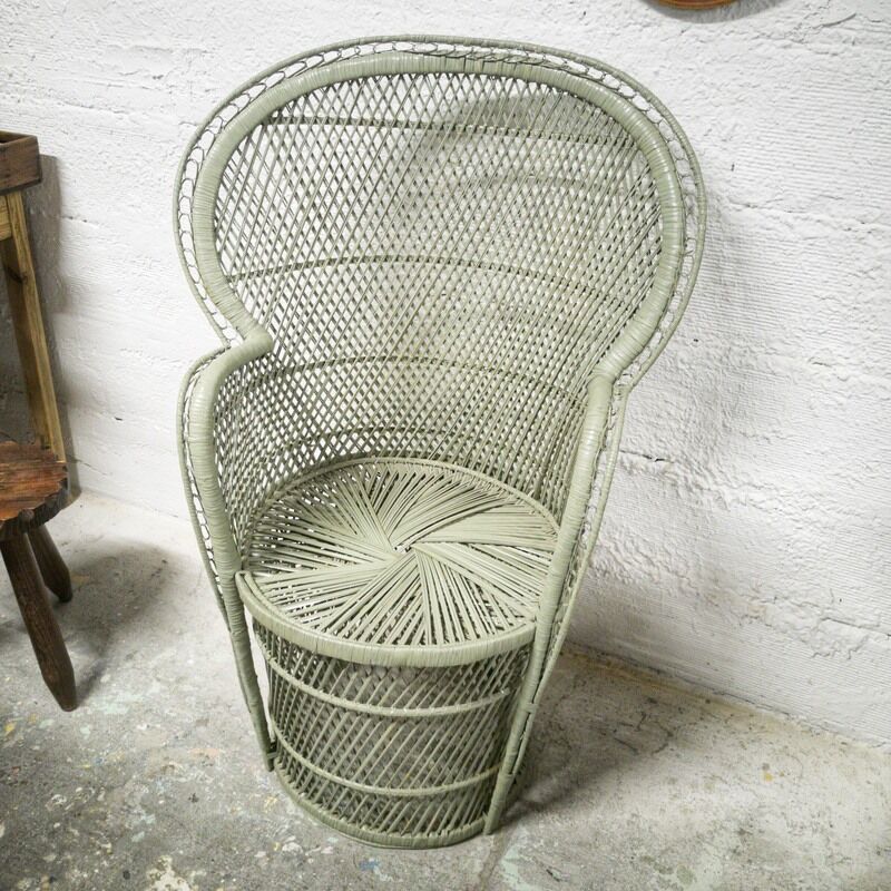 Emmanuelle armchair in buri