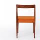1 of 2 Vintage Lübke Rosewood Dining Chair, 1960s German Mid Century Chair