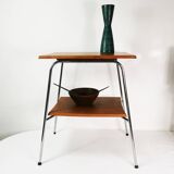 Bauhaus side table, Czechoslovakia, 1950s