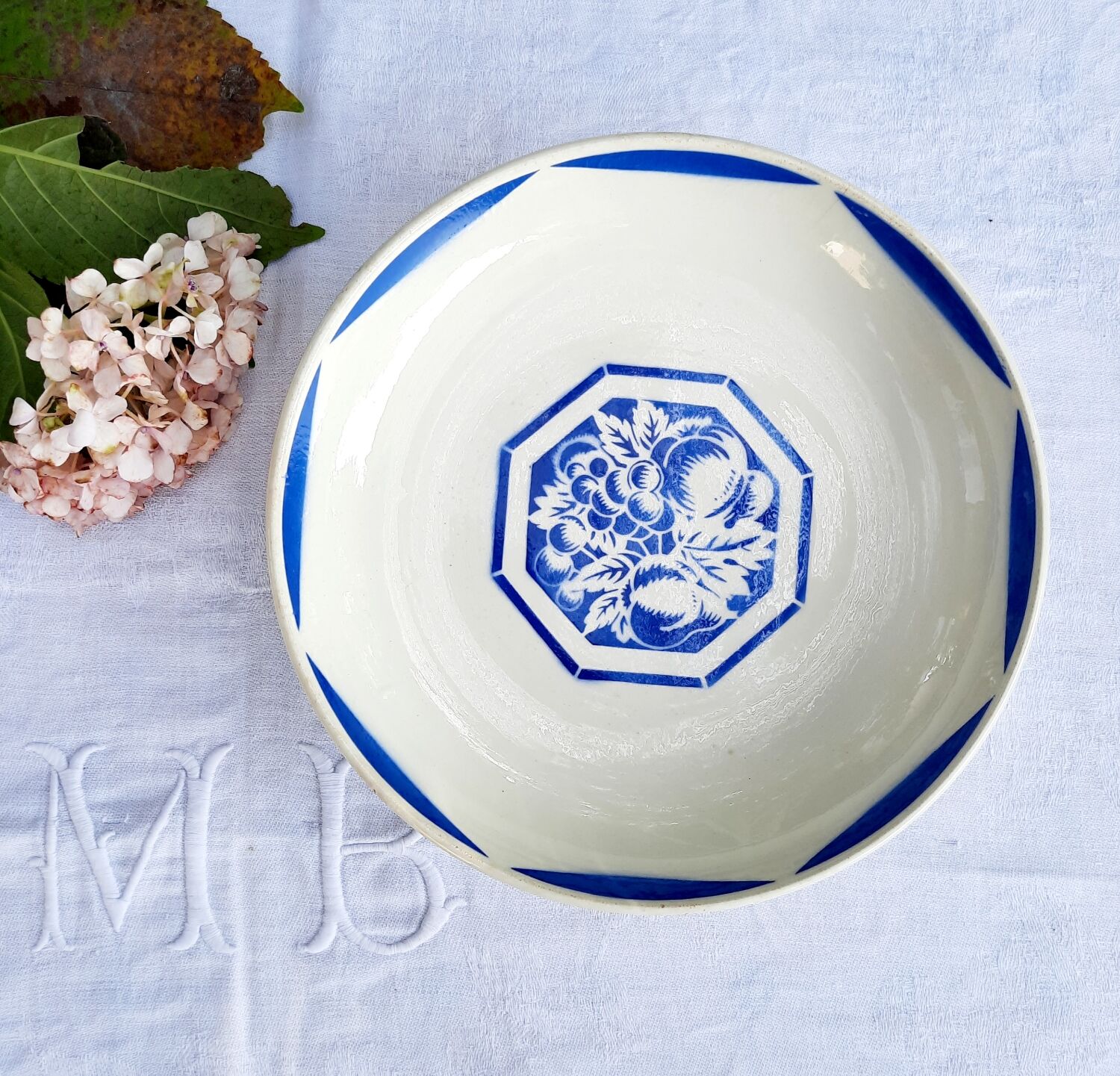 Old mounted plate Lunéville