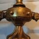Old large billiard pendant light