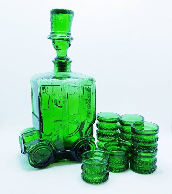 Coffret à liqueur de diligence Bessi