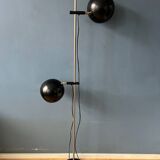 Lampadaire vintage en forme d'œil noir du milieu du siècle