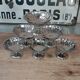 Lot de 6 coupelles en métal vintage
