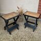 Folding stool in vintage canning