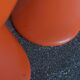 Orange Panton Chair by Verner Panton for Herman Miller set of 4