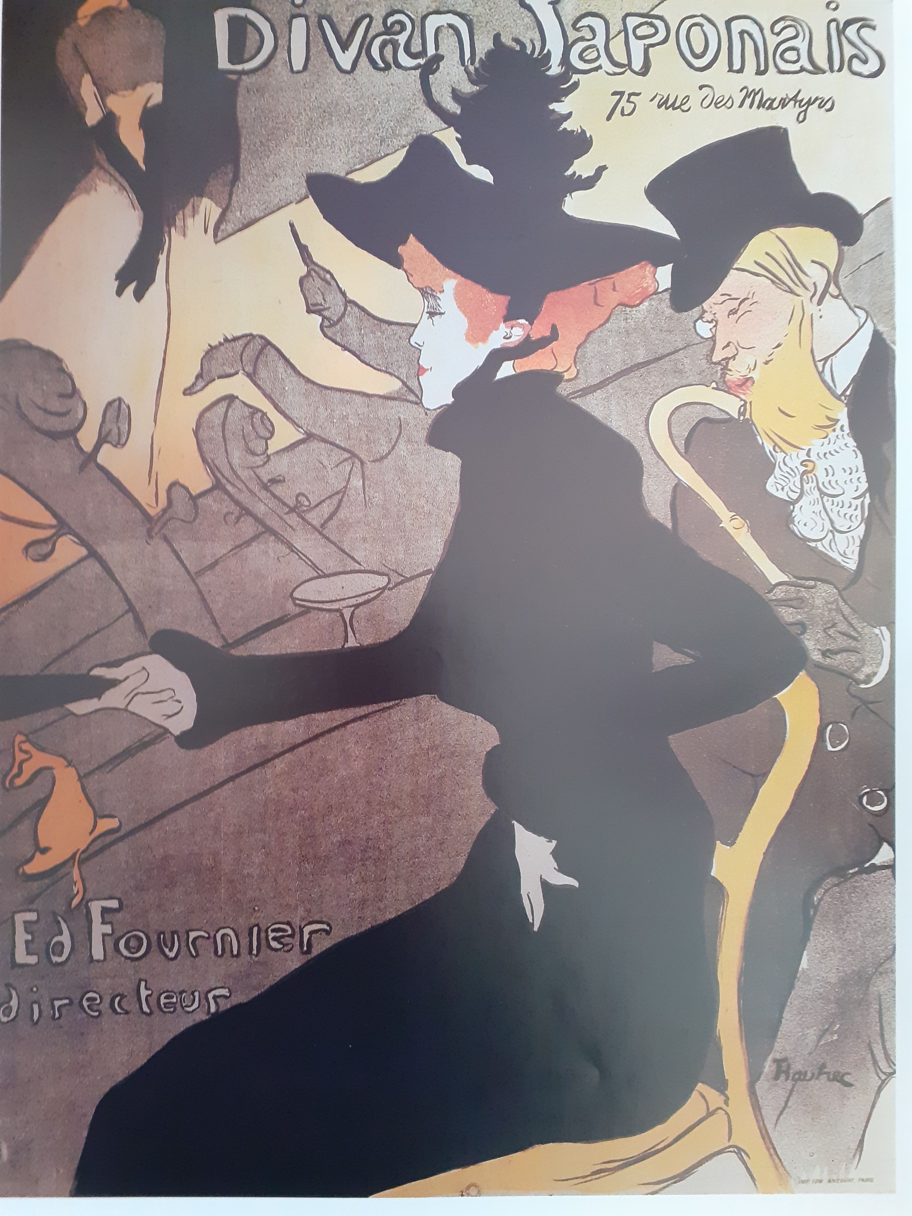 Poster festival posters of Chaumont Toulouse Lautrec