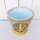 Cache pot en céramique décor bambou Langet