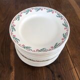 Series of plates Holly "Christmas"
