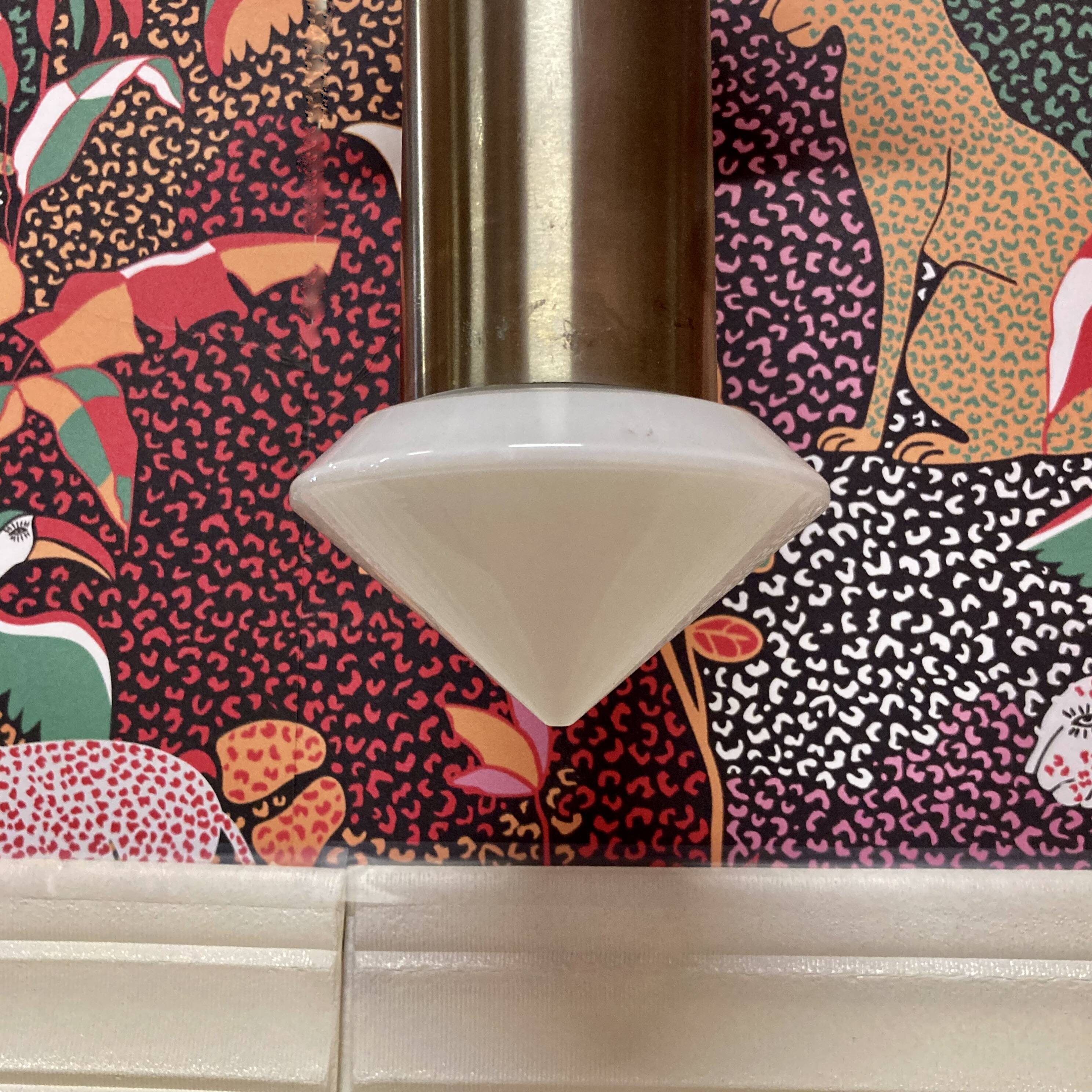 Pair of modular wall lights, 1960s design.