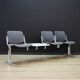Grey aluminium bench, Danish design, 1960s, production: Denmark
