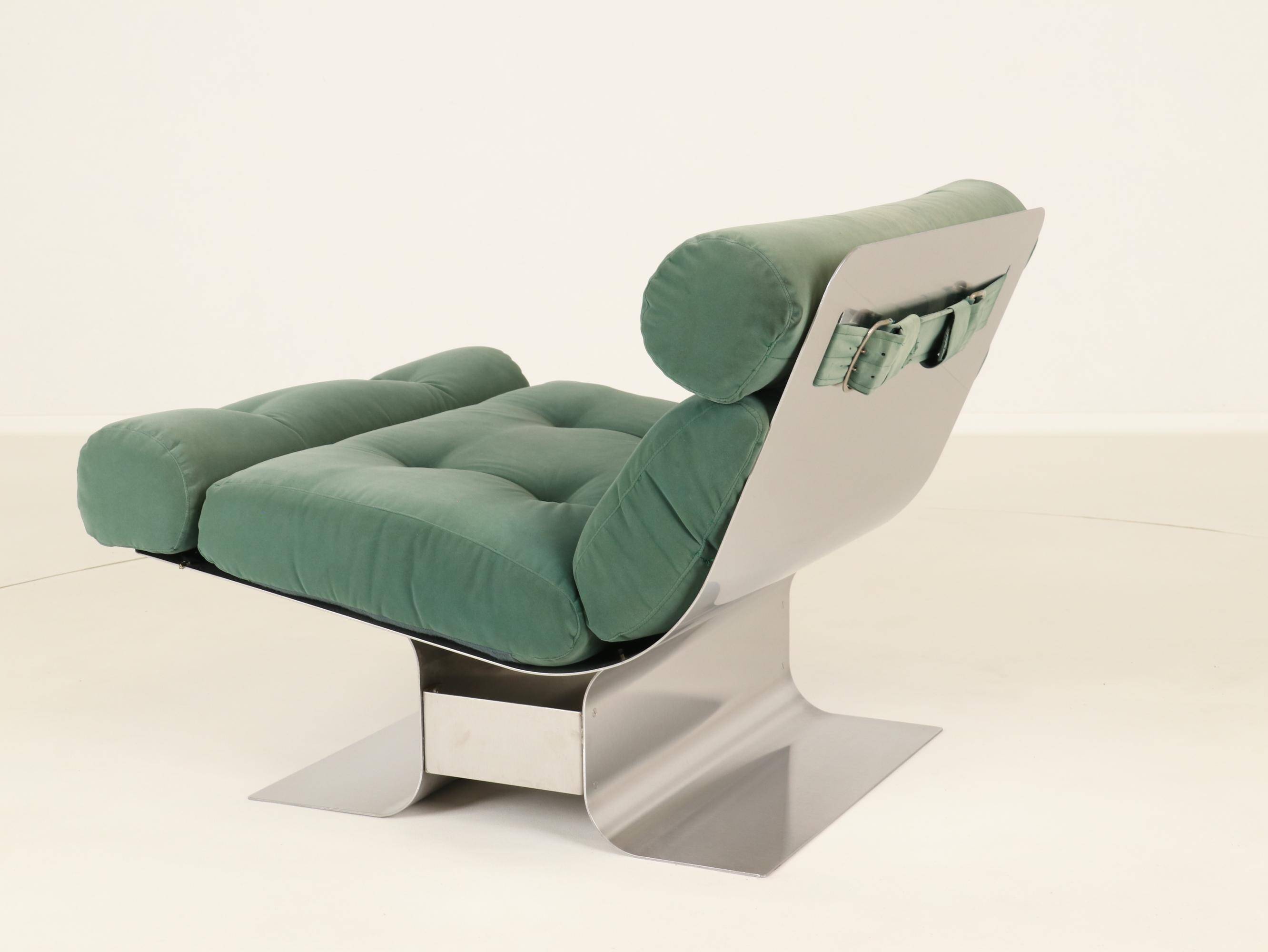 Rare Lounge Chair by François Monnet for Kappa, France, 1970s