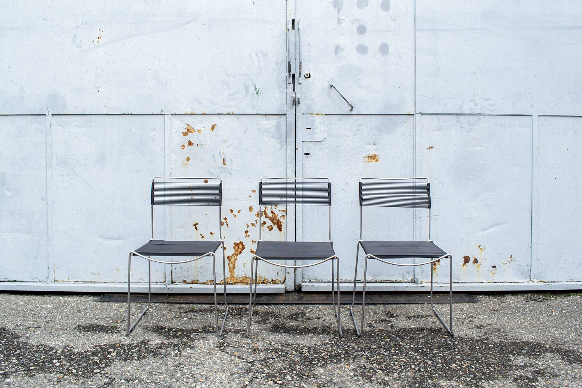 Spaghetti Chair by Giandomenico Belotti for Alias, 1979, Set of 3