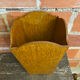 Vintage Wooden Trapezoid Umbrella Stand Basket #D867