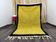 Handcrafted traditional Berber rug, yellow, size 150 x 250 cm