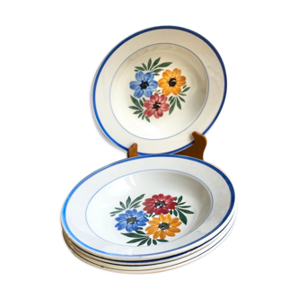 Hollow plates Creil & Montereau 1930