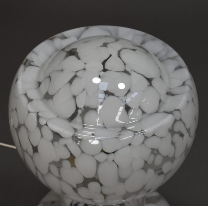 Murano Italy glass desk lamp 1970