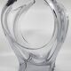 French crystal vase 1970 vintage