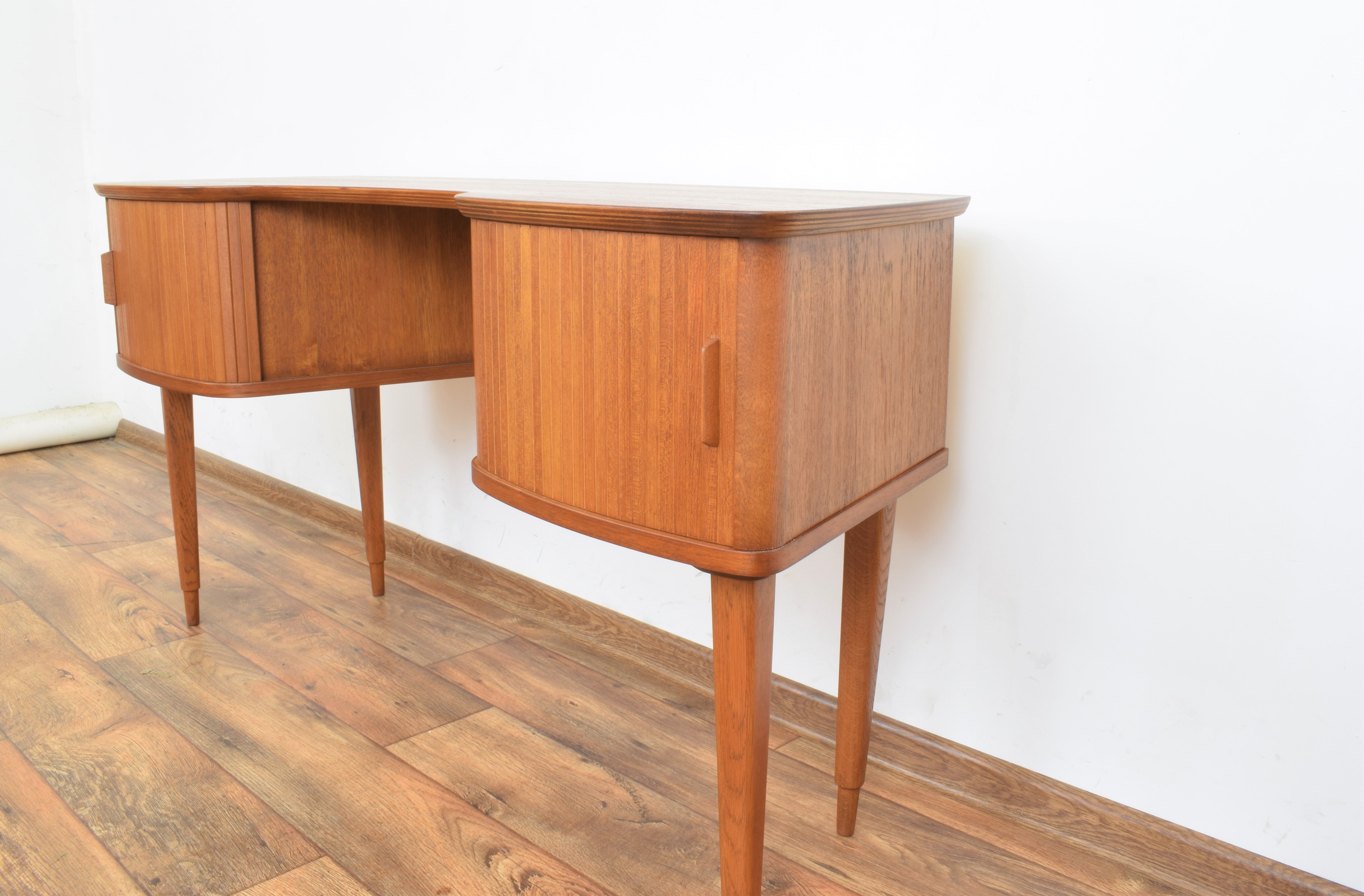 Mid-Century Norwegian Teak Desk, 1960s.
