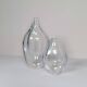 Modern Scandinavian glass vases Orrefors Erika Lagerbielke, Sweden