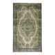 Très Grand Tapis Oushak Vintage à Motifs Orientaux – Laine 100 % – 345 × 20