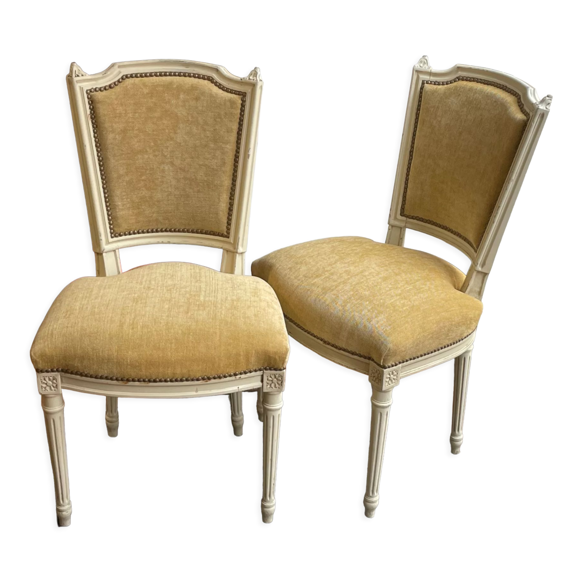 Set of 2 Louis XVI chairs