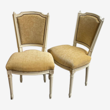 Lot de 2 chaises Louis XVI
